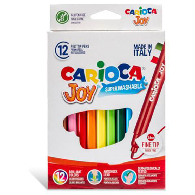 Picture of 40614-Carioca – Fine Nib 12 Quality Markers Pack (40614)